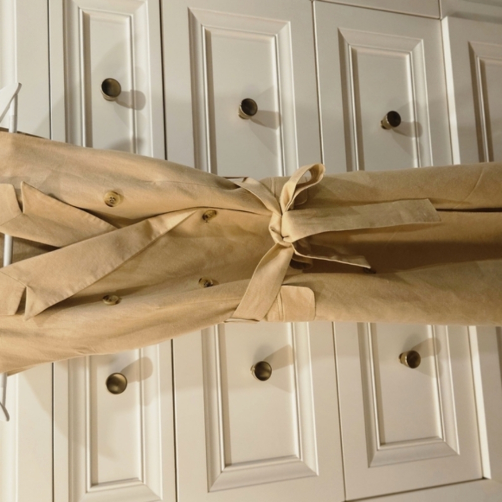 Tommy Hilfiger Beige Midi Dress